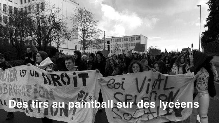 Loi et Libertés individuelles. Marseille : des tirs au paintball sur des lycéens